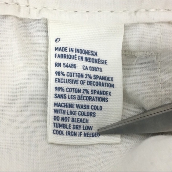 AMERICAN EAGLE Chino Shorts Ikat Aztec Southwestern Tribal Boho Stretch Size 0 - Picture 7 of 8